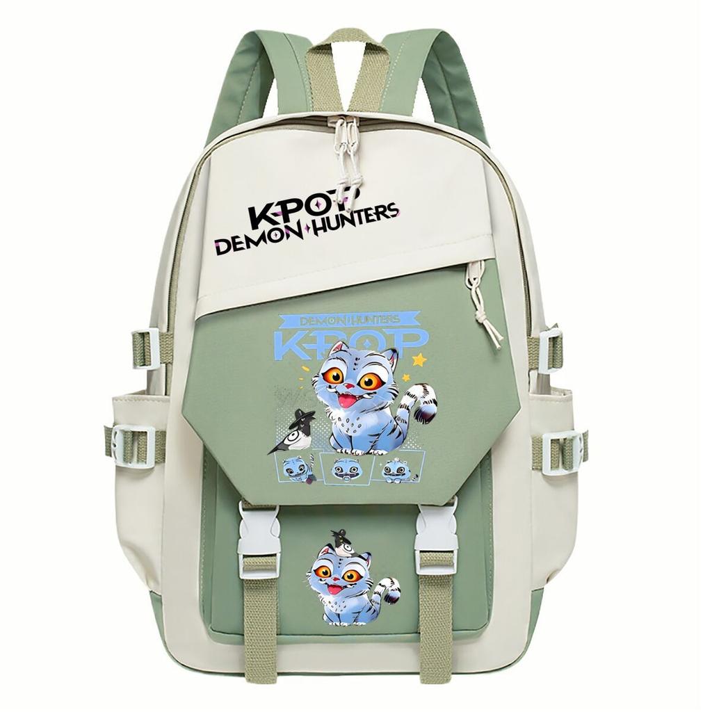 Горячая Распродажа Demon Hunters KPop Demon Hunters Периферийный Рюкзак Большой Вместимости Студенческий Рюкзак