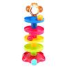 5 Layer Ball Drop and Roll Swirling Tower Development Educational Toy | Stack Drop Go Ramp Toy Set Gift Choice Activity Centre for 1-3 Years, Monkey