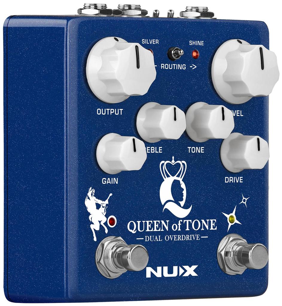 NUX Queen of Tone Dual Stack Overdrive Pedal