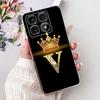 Для Xiaomi 14T Pro 5G Чехол Роскошные Буквы Короны Мягкий Силикон Чехол для Телефона Пары Для Xiaomi 14T Mi14T 14TPro 2024 Защитные Оболочки