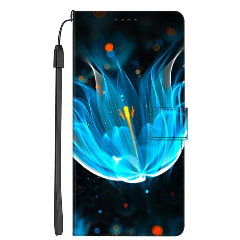 Чехол-книжка с магнитом из кожи для Motorola Edge 60 Pro, кошелек-книжка с откидной крышкой для Moto Edge 50 Neo S50 G05 G24 Power, Чехол для телефона Funda