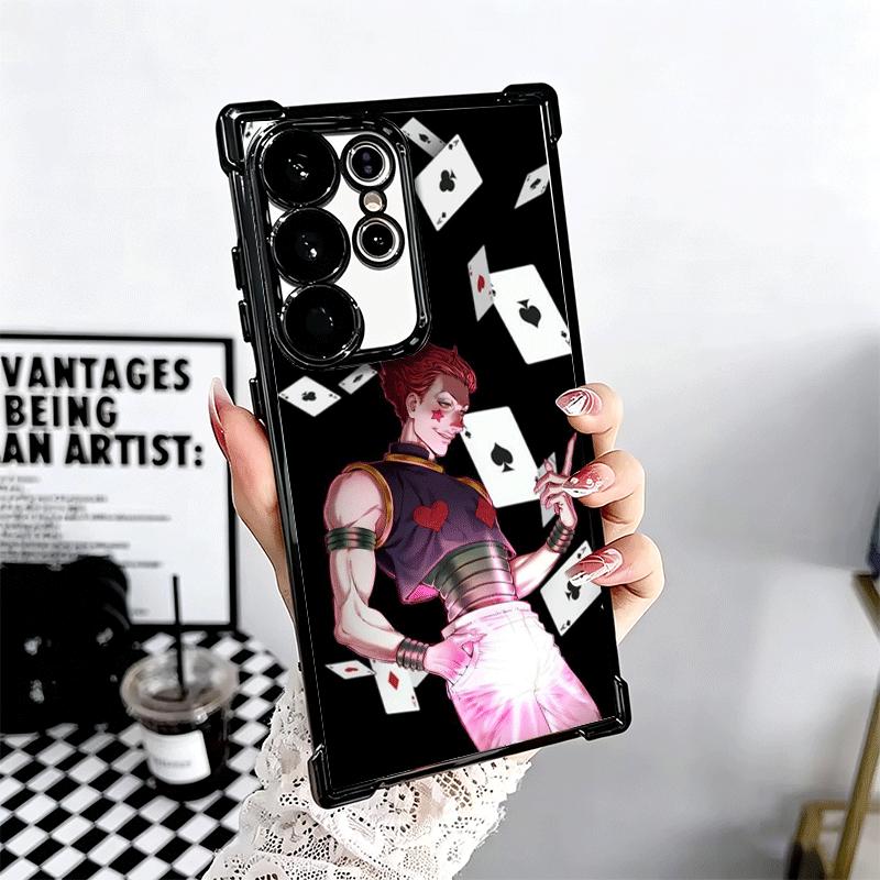 Чехол для телефона Hunter X-Hunters Hisoka Мягкий для Samsung Galaxy S26 Ultra S25 Edge S24 FE S23 Plus S22 S21 + S20 Покрытие Защита от падения Fu
