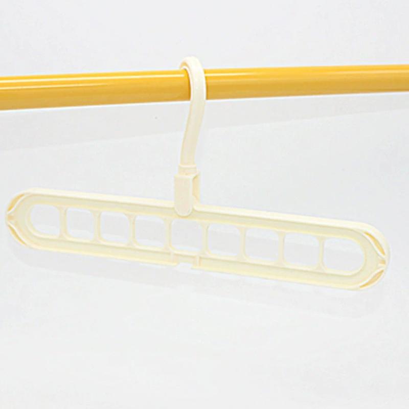 Magic Multi-port Support Hangers For Clothes Space Saving Drying Rack Multifunction Plastic Wardrobe Organizer Clothes Rack