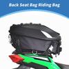 Motorcycle Tail Bag Helmets Storage Multipurpose Rear Seats Riding Backpack Large Capacity Waterproof for Daily Commute
