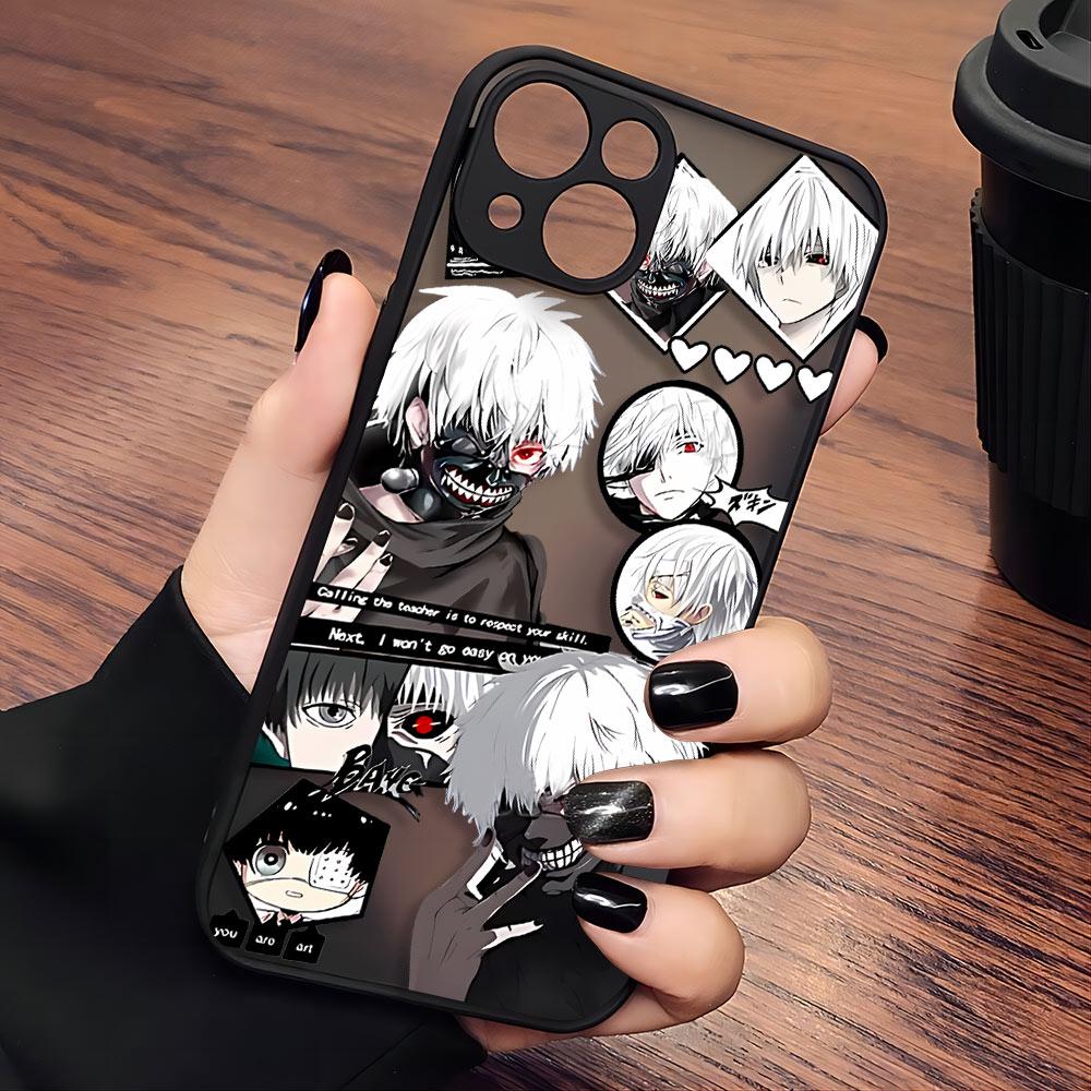 Чехол для телефона Tokyo Ghoul Аниме для Xiaomi Redmi Note 14 13 12 12S 11 11S 10 10S 9T 9S 8 7 Pro Plus 4G 5G Матовый Прозрачный Задний Чехол
