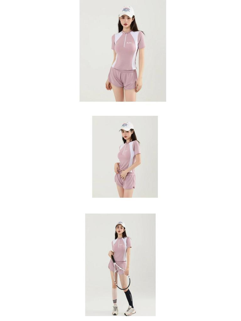 Спортивный раздельный купальник 2025: Контроль живота, Слимминг, Консервативный – Идеально для весеннего отпуска, пляжного плавания