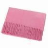 Camel Solid Color Scarf Autumn and Winter Warm Thickened Imitation Cashmere Shawl Dual-use Tassel Men's and Women's Couple Scarf Winter