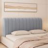 Ultra Soft Plush Headboard Cover Thick Removable Full Size Bed Protector For Upholstered Headboards