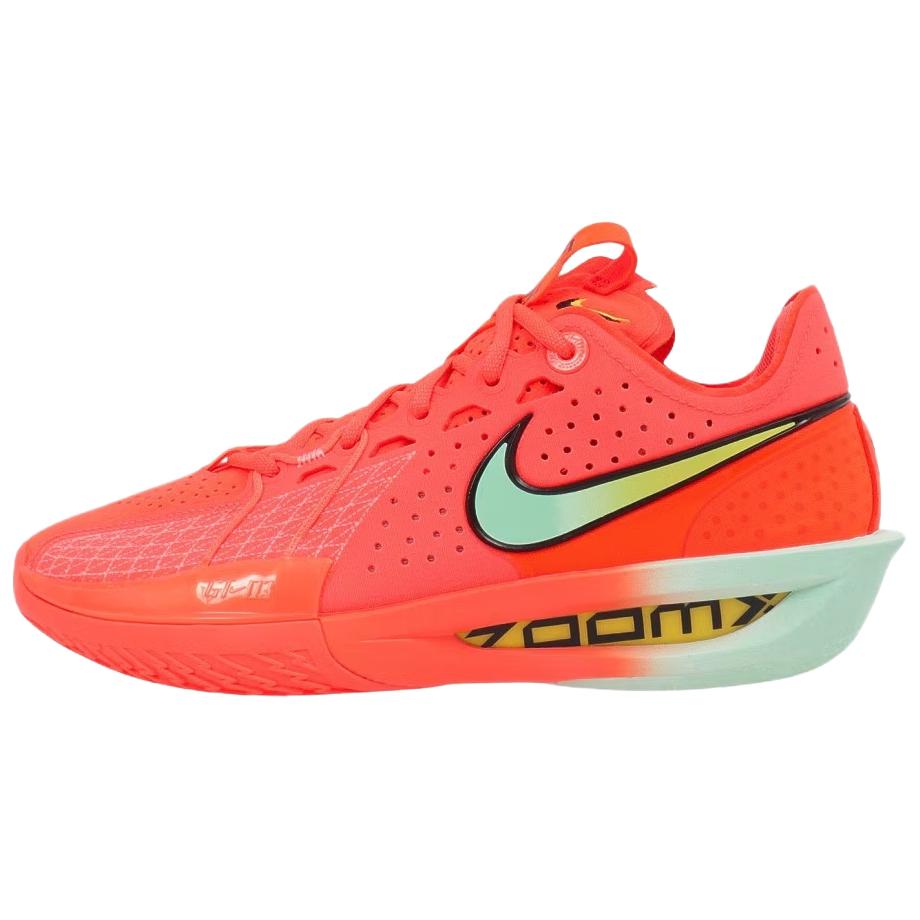 Nike G.T. Cut 3 Shock Absorbers Low Top Basketball Shoes Men's Red Basketball Shoes DV2918-800