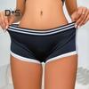 Женские трусы-боксеры, дышащие трусы с низкой талией, женские трусы-боксеры для фитнеса, спорта, дома, спортзала, повседневной носки