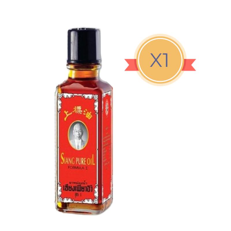 Siang Pure Масло красное 25cc от болей в мышцах, суставах и мигрени