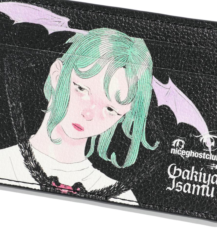 Niceghostclub Кошелек для карт Gakiya Isamu_Черный(Ng2Ffuab60C)