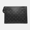 [Б/У] Louis Vuitton Pochette Voyage MM 'Черный холст Monogram Eclipse' - Очень хорошее состояние #199LVN2