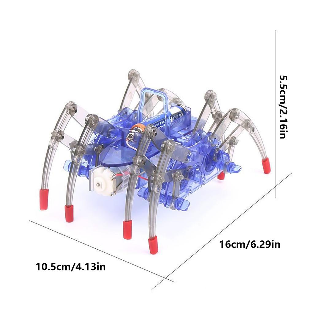 Science Activities Robot Spider Battery Operated Educational Toy Gift for Birthdays and Festivals