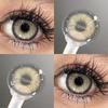 1pair Color Pupils for Eyes Brown Color Contact Lenes Green Eye Lenses Blue Eye Contacts High Quality Gray Soft Lenses