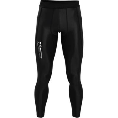 UA Iso-Chill Перфорированный Принт Логотипа Леггинсы для Тренировок Мужские леггинсы Черный 1361583-001