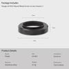 Haoge Metal Lens Hood for Nikon NIKKOR Z 40mm f/2, Z 28mm f/2.8, and Z 28mm f/2.8 (SE) Lenses, Screw-on Type, Compatible with 52mm UV Filters and 52mm