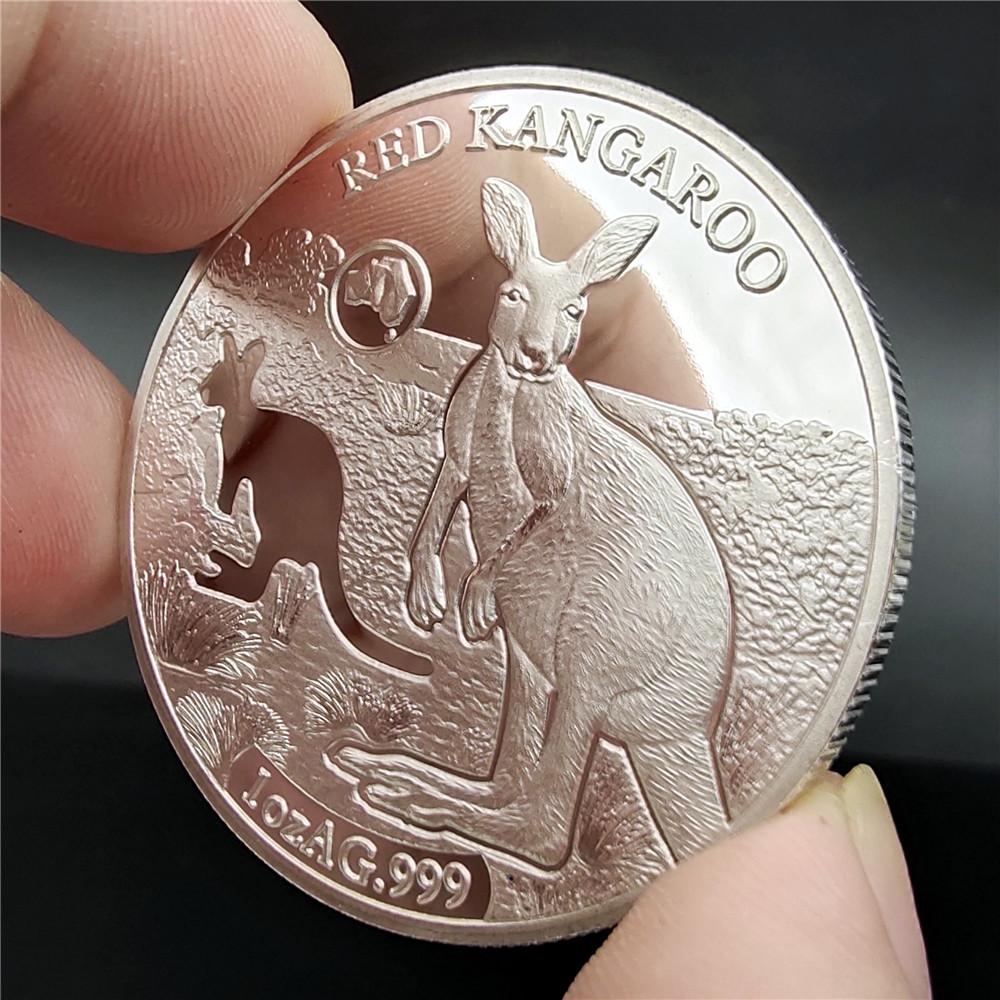 2019 Австралийское животное Коала Памятная монета, Кенгуру, Крокодил Памятная монета, Крокодил, Утконос, Змея, Аватар Королевы Кукабара