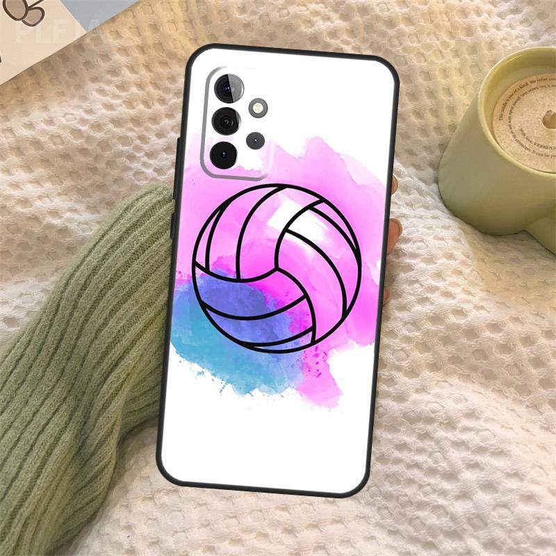 Чехол для волейбола для Samsung Galaxy A15 A22 A52 A32 A54 A14 A16 A26 A36 A56 A55 A35 A05 A06 A53 A33 A13