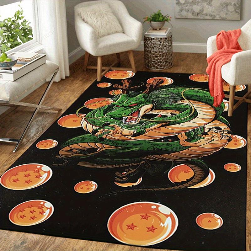 1pc Dragon Pattern Area Rug, Anti slip Non Shedding Stain Resistant Carpet