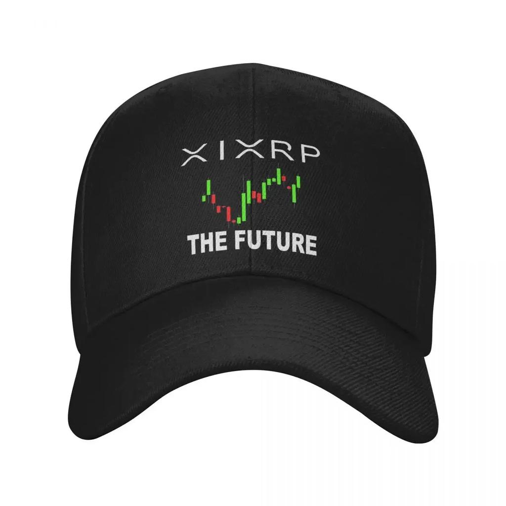 Custom Classic Ripple XRP Baseball Cap Unisex Women Adjustable Adult Bitcoin Cryptocurrency Dad Hat Outdoor Sun Hat