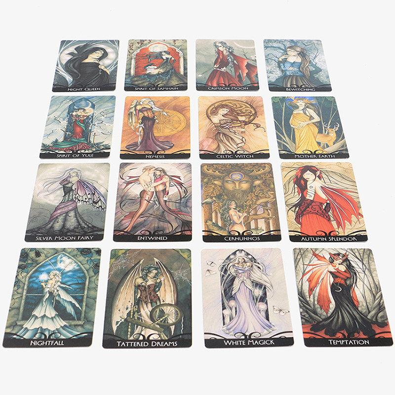 Английская версия, 36 листов, колода карт Enchanted Oracle Cards