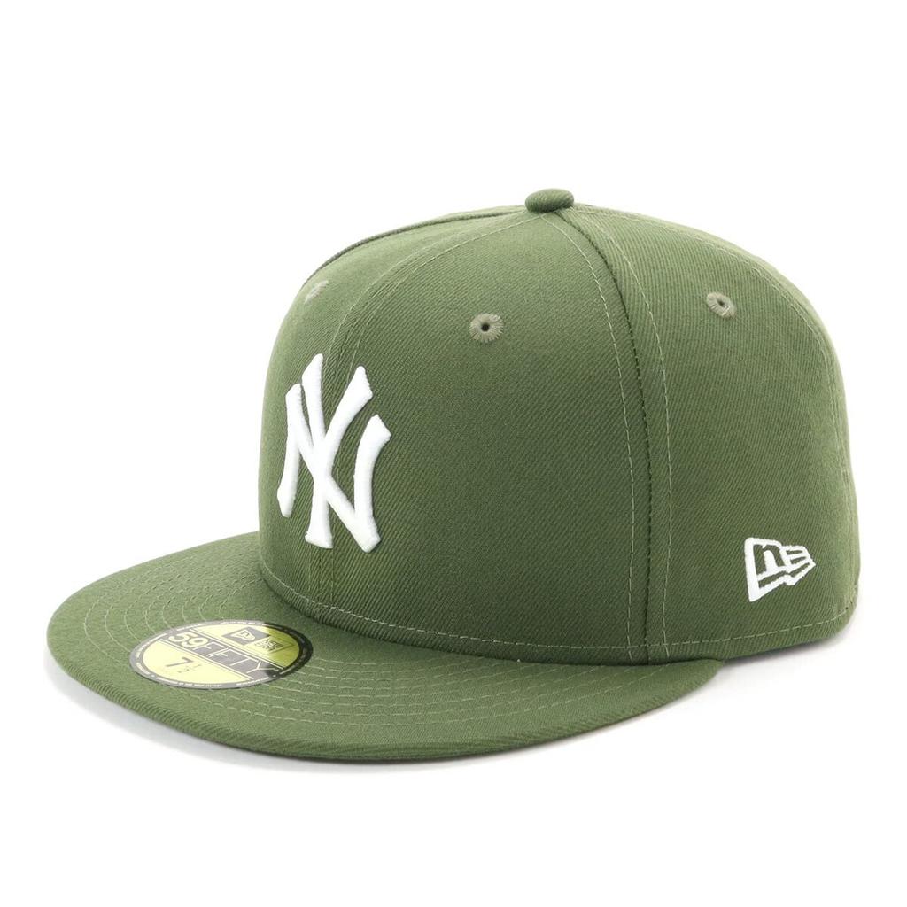 New Era MLB New York Yankees NY Rifle Green 7 5950 NEYYAN RGRN SWHT 25J Cap, 1/4 Inch,