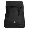 Рюкзак из переработанного полиэстера средний унисекс черный Adidas JX7413