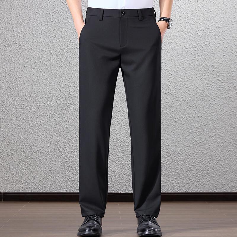 Мужские брюки Fengxun в стиле business casual прямого кроя
