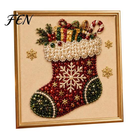Non Scary Halloween Decor Projects Faux Pearl Painting Kit, Cute Ghost 3D Art DIY Cozy Autumn Home Decoration Kit for Adults, Christmas Craft Festive