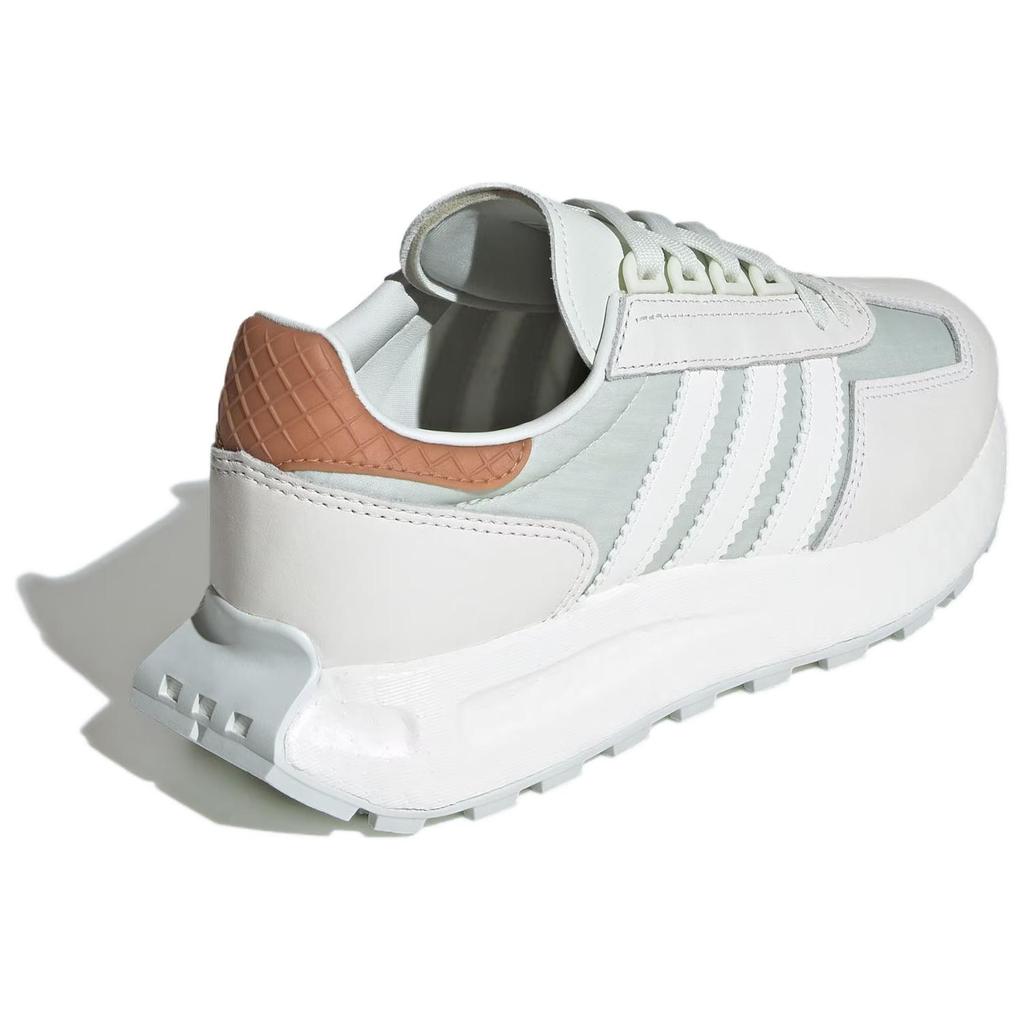 Adidas Originals Retropy E5 Classic Comfortable Durable Low-Top Running Shoes Women Sneakers White Brown JH7203