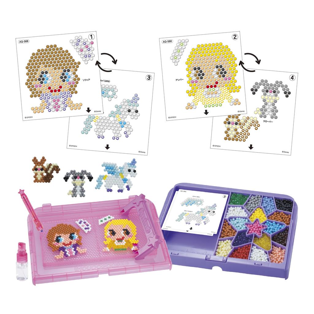 Набор персонажей Aquabeads Первый сертифицированный знаком ST Возраст 6 лет и старше Игрушки Вода Склеивается с водой Игрушка для творчества Aquabeads Epoch ЭПОХА Все-в-одном [София]