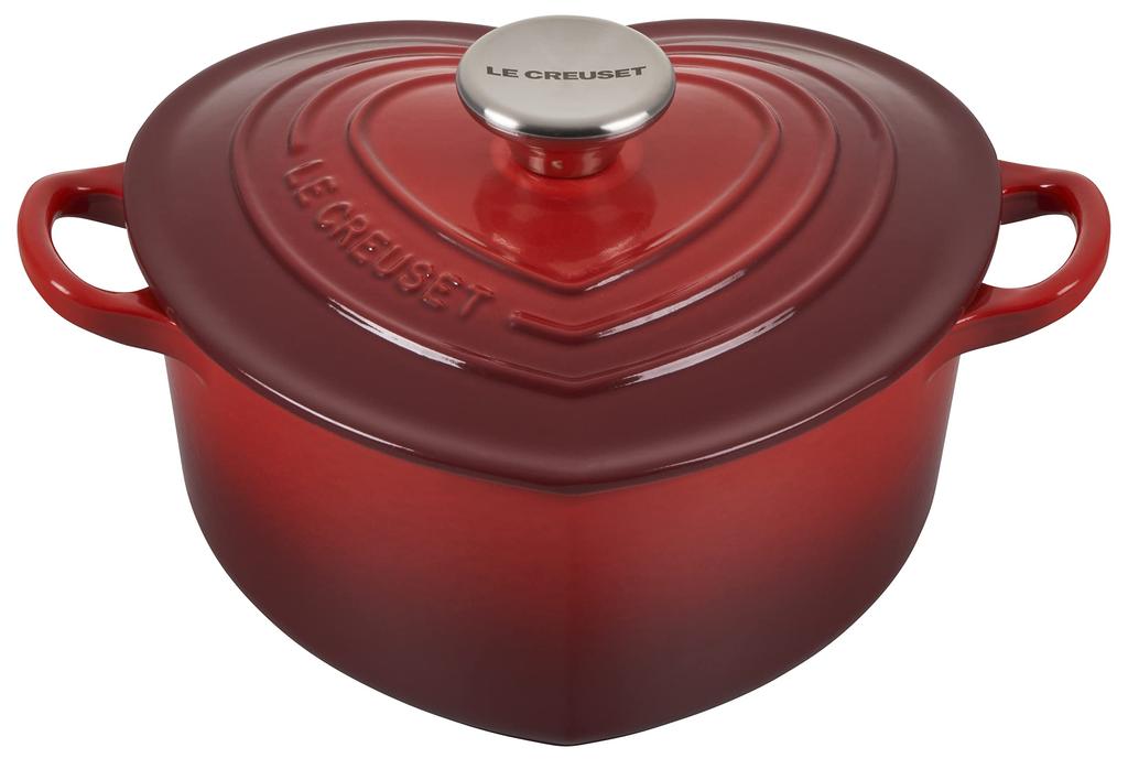 Le Creuset Cocotte d'Amour Cherry Red