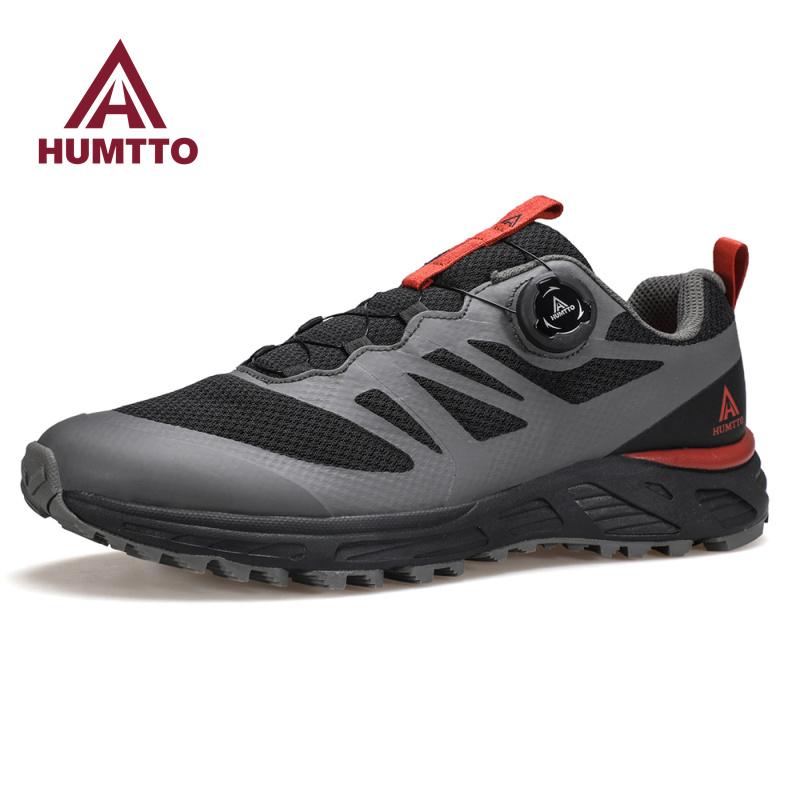 HUMTTO Lightweight Running Shoes Men Fashion Breathable Men's Sports Shoes Cushioning Sneakers for Man Non-Slip Casual Tenis Trainers