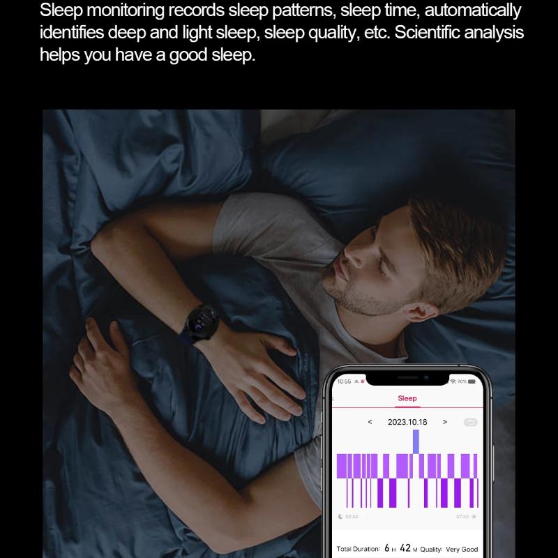 2025 New Health Nursing Grade Smart Watch Men Blood Lipid Uric Acid Tracker ECG+PPG Clock Bluetooth Call Smartwatches For Xiaomi