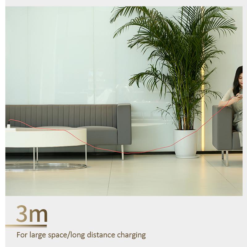 USAMS 2A 1 м 2 м 3 м Micro USB Type C Lightning Телефон Зарядка данных Плетеный кабель для iPhone 13 12 11 Huawei Samsung Xiaomi Redmi