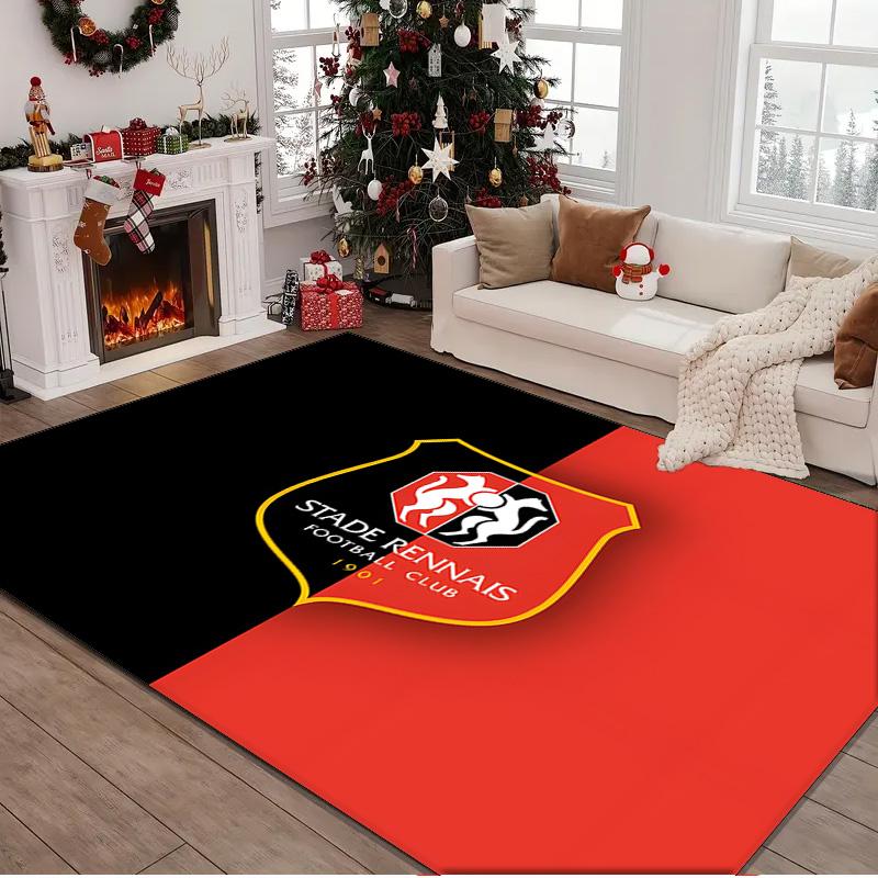 1PC rug Stade Fc Emblem Carpet, Chair Rug,Area Rug for Office Bedroom living rooms bedroom, Doormat decor Christmas fan gifts