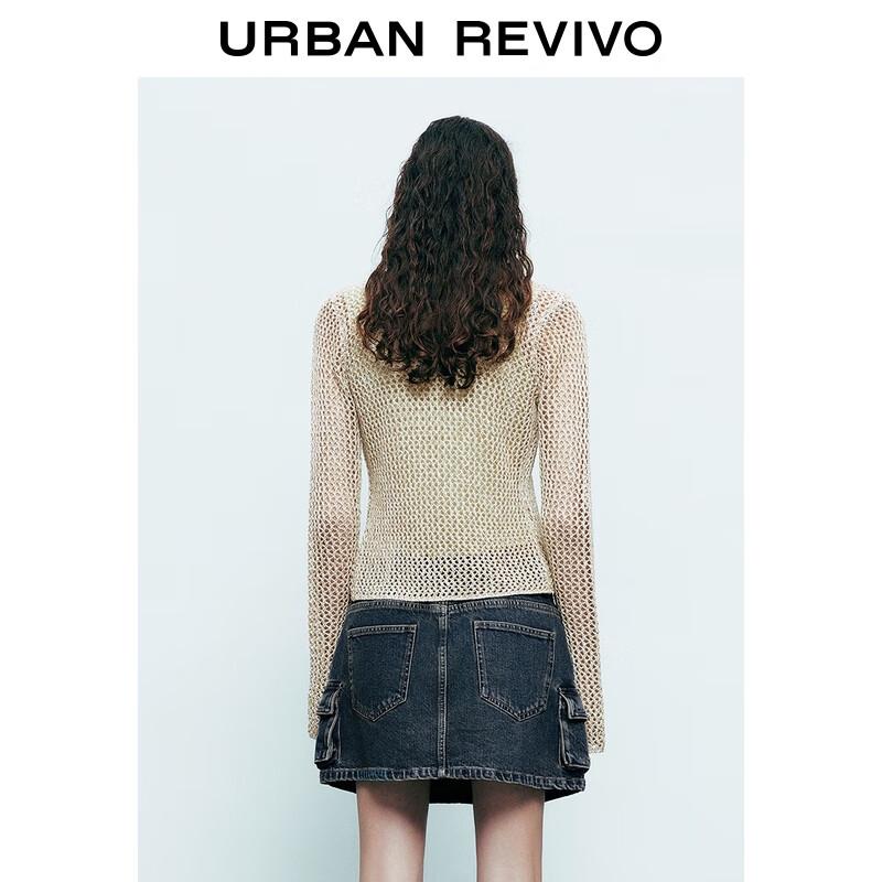 UR Women's Retro Hollow Knit Cardigan