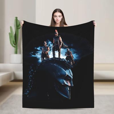 The Odysseys Movie 2026 Fleece Throw Blanket  Blanket for Home Bedroom Lightweight Plush Thin Quilt,