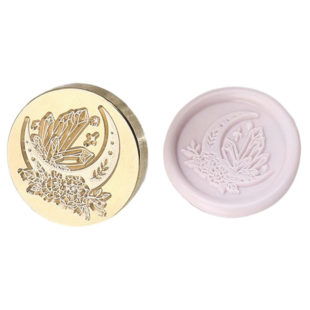 Штамповая головка серии Star Moon DIY, медная головка для ручного счета для подарка, скрапбукинга