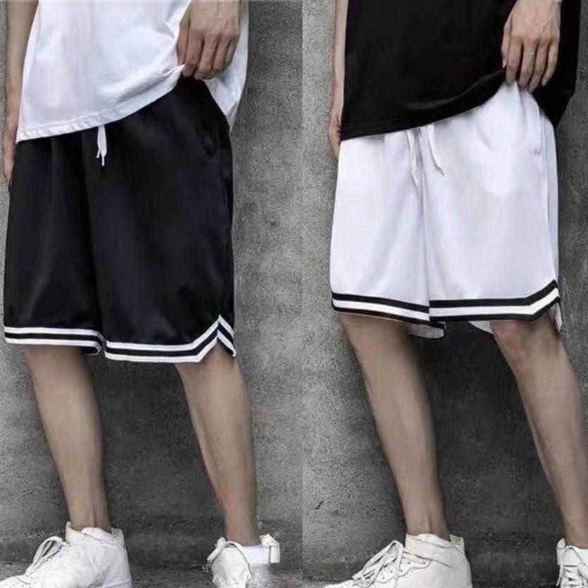 Breathable Basketball Pants Men's Summer Loose Quick-drying Sports Shorts Knee-length Large Pants Five-point Pants