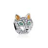 New Sparkling Owl Fox Dog Wolf Fish Hedgehog Charm Bead For Girl Fit Original Fashion Bracelet Diy Jewelry For Women Gift