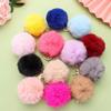 Fur Handbag Accessories Fluffy Angel Keychain Ballet Dancing Girl Keyring Car Pendant Key Buckle