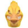 2022 Angry Duck Face Cover Latex Funny Cartoon Animal Head Face Cover Halloween Party Cosplay Prop