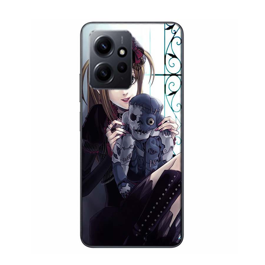 Anime Death note Amane Misa Phone Case For Redmi Note 14 15 Pro 5G 13 12 Pro Plus 11 11T 11E 11S 10 Pro 10S 9 9S Cover Cell Clea