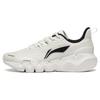 LiNing Dynamic Comfortable Versatile Breathable Durable Non-Slip Low-Top Running Shoes Women Sneaker White Black ARST046-3