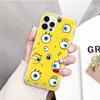 JS41 Вырезанный Губка Боб Прозрачный чехол для Samsung A04 A14 A23 M33 M53 Realme 10 9 C35 C55 VIVO Y02 X80 Infinix Hot 30 Note 11 Tecno Spark 8P Pro