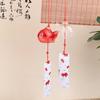 Wind Chime Chimes Japanese Style Glass Fish Garden Hanging Outdoor Decor Pendant Furin Decorative Fish Ornaments