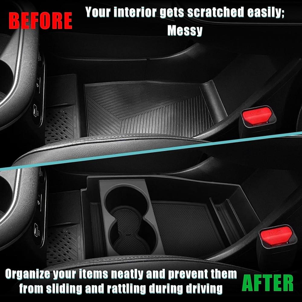 For Ioniq5 Lower Center Console Organizer Tray Storage Box Interior Accessories Hyundai Ioniq 5 2025 2025 2025 Cup Holder