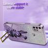 Phone Cover for Motorola Moto G30/G20/G10/G10 Power,PC+TPU Case with Hands-free Kickstand